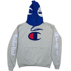 Champion x Timberland Limited Edition Hoodie Sz L